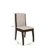 Juego de Comedor Decocasa Lorenzi 4 Sillas Café