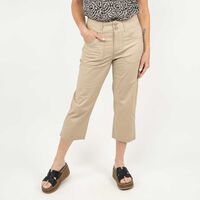 Pantalón Capri Mujer Portman Club Beige, Negro, Verde