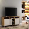Rack TV Vekkahome Viena Hasta 55" Café