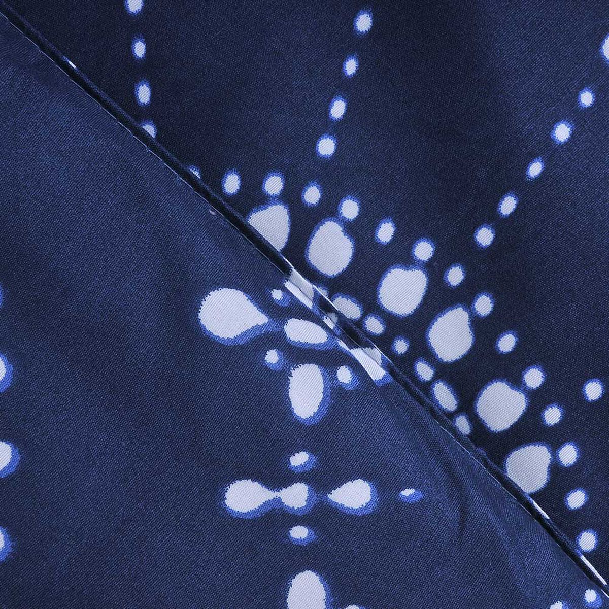 Plumón Estampado Mashini King Marte Azul