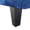 Sofá Cama Deco Class Esparta 3 Cuerpos Azul