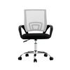 Combo Oficina Escritorio Blanco + Silla New York Negra y Blanca Arthome
