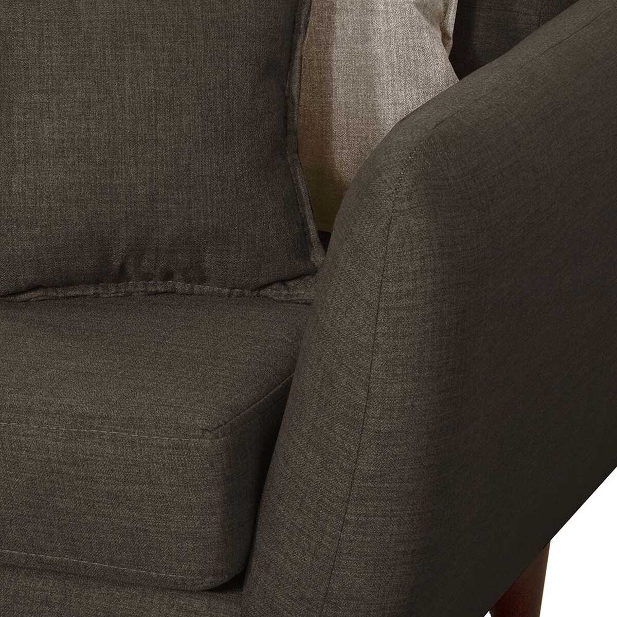 Sofá Black Factory Huevito 3 Cuerpos Café