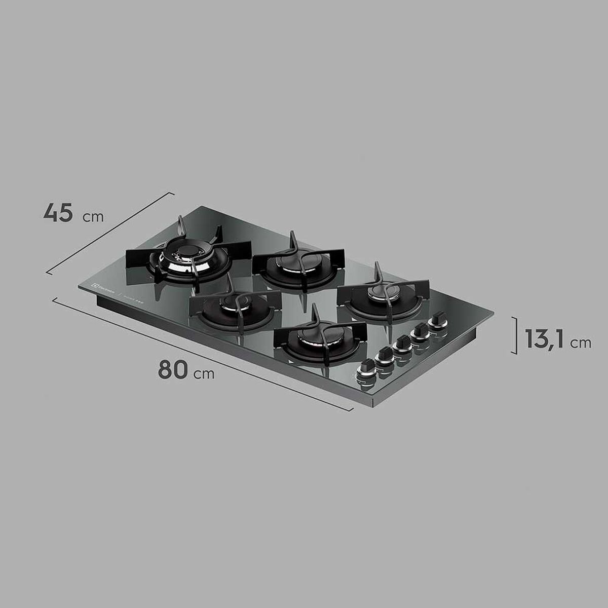 Encimera a Gas Electrolux 5 Quemadores KE5HP