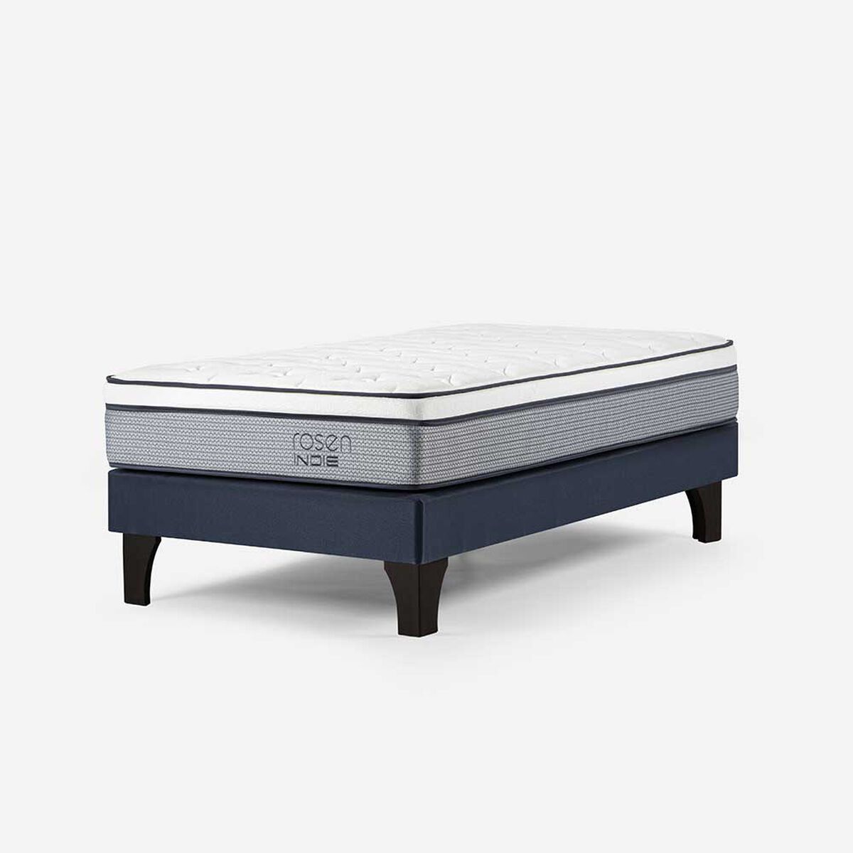 Cama Europea Rosen 1 Plaza Indie