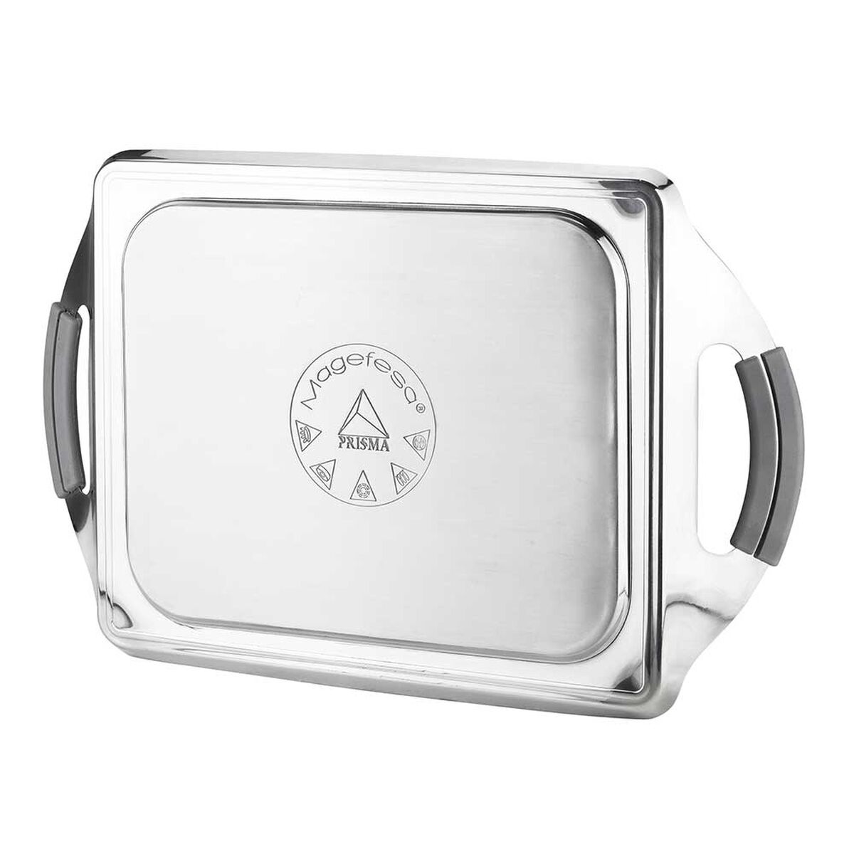 Asador Plancha Acero Inoxidable Magefesa Prisma  41 cm