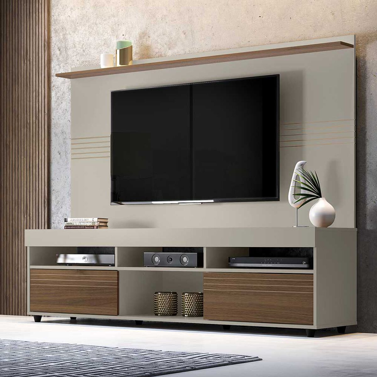 Home TV Jdo & Design Samba Hasta 55" Beige