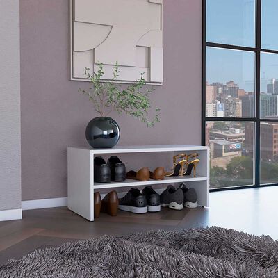 Zapatero Apilable TuHome Z-72 Blanco