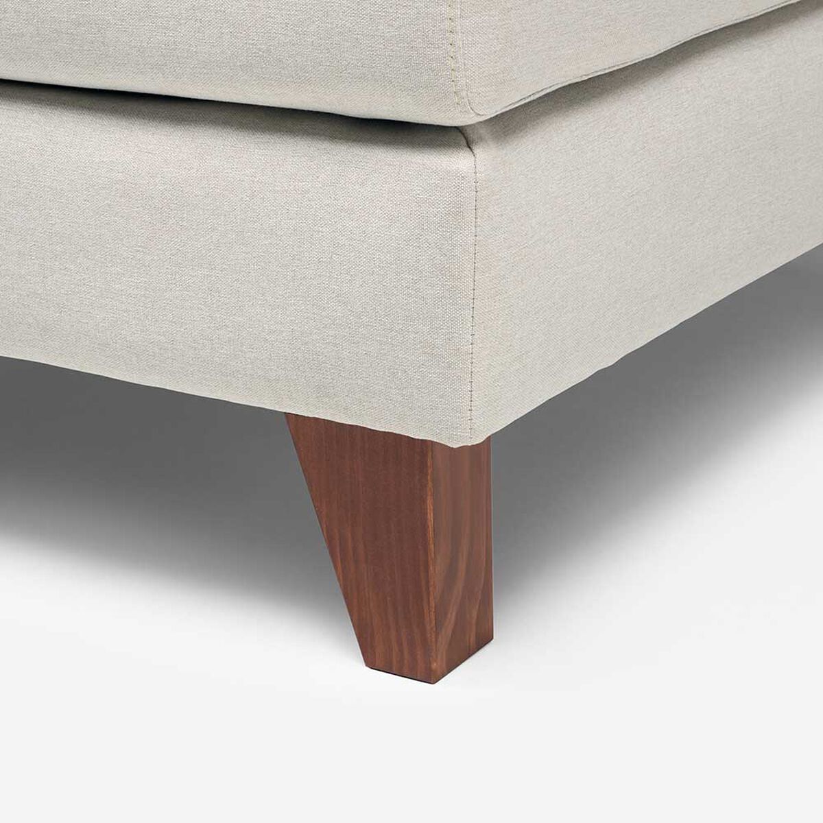 Sofá Seccional Rosen Parma 3 cuerpos Natural