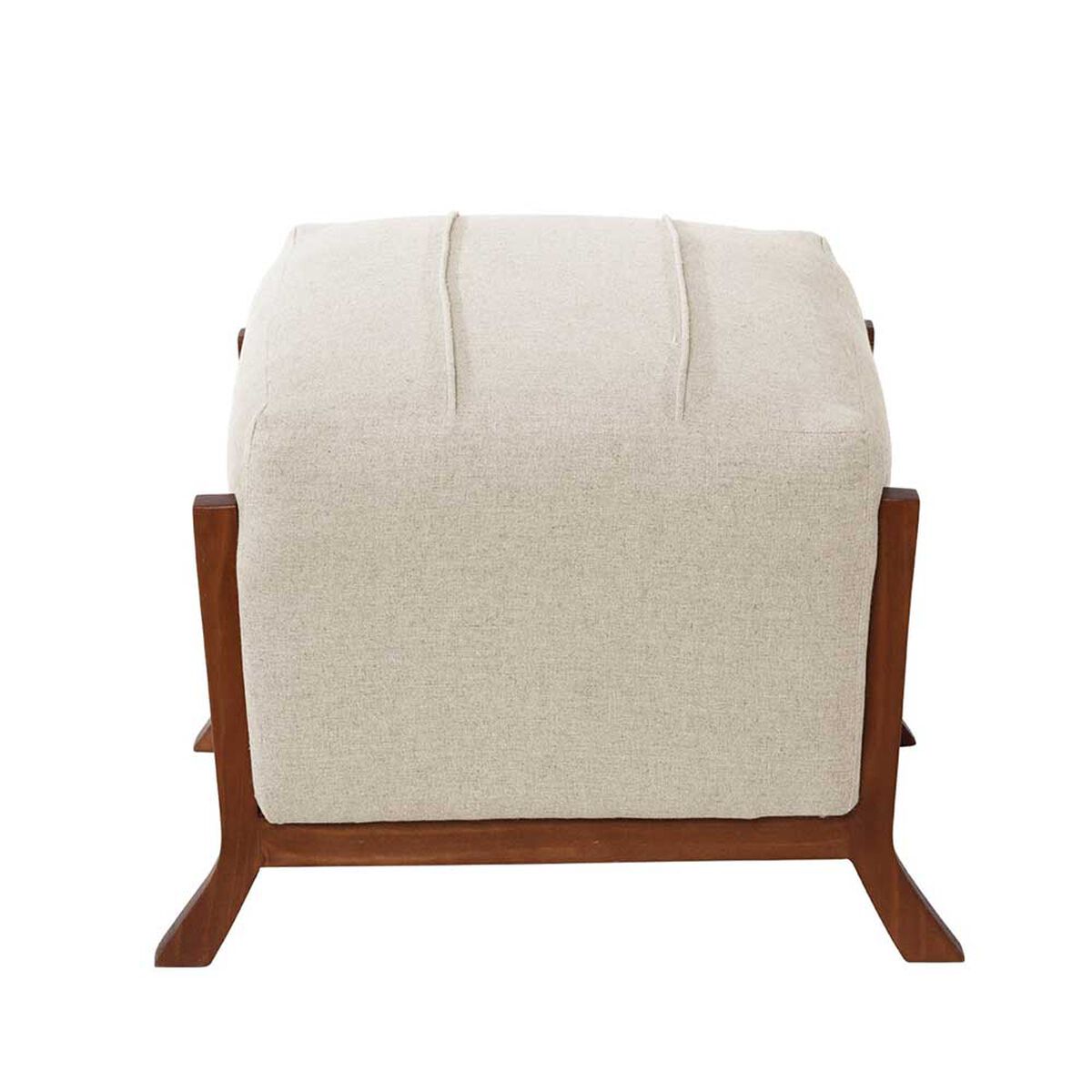 Pouf Latam Home Marsella Lino Blanco
