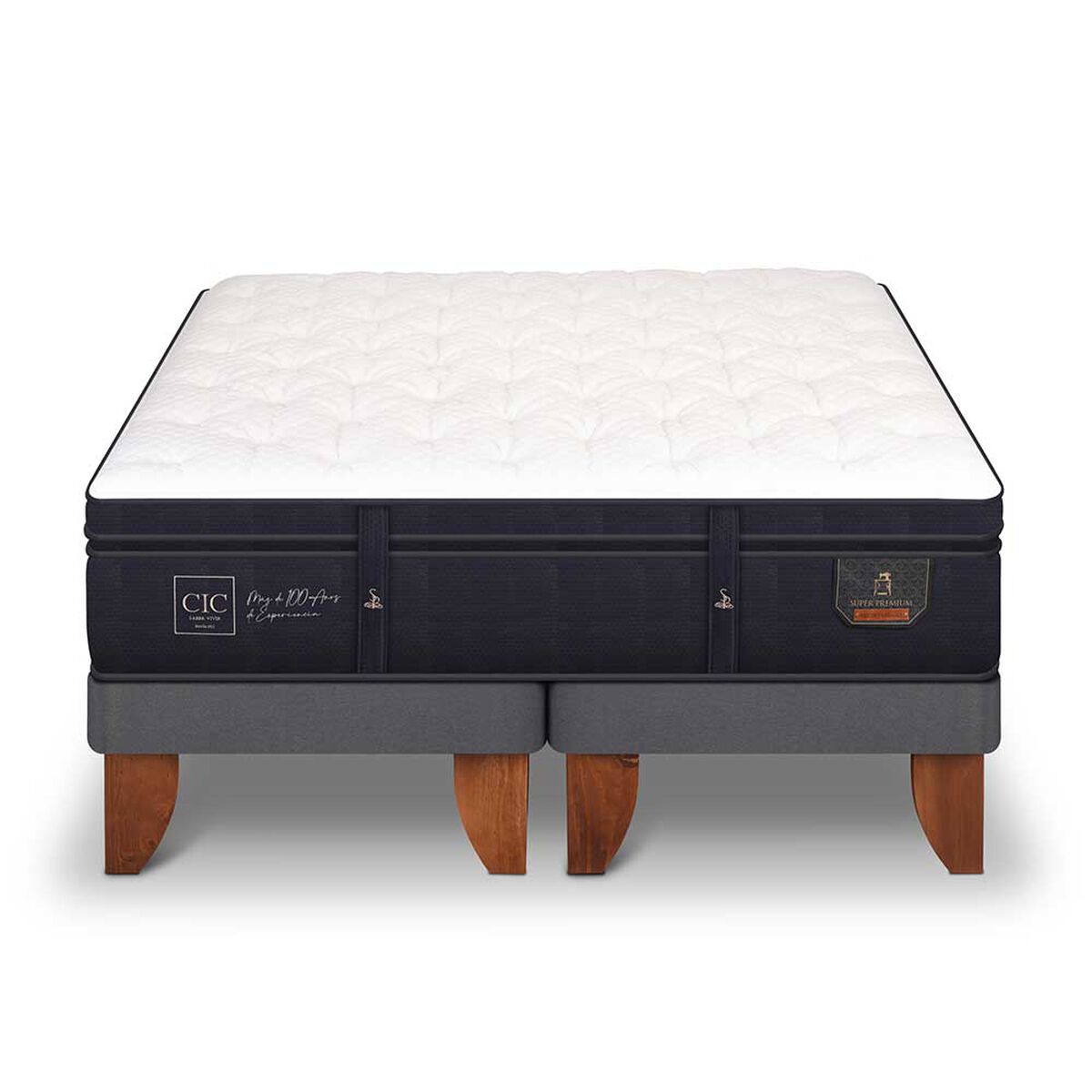Cama Europea CIC Base Dividida Súper King Súper Premium