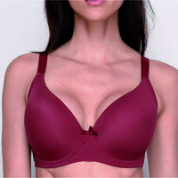 Sostén Copa DD Mujer Intime BURDEO, BEIGE, BLANCO, NEGRO