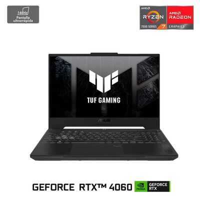 Asus Notebook Gamer TUF Gaming A15 FA507NV-LP052W AMD Ryzen 7 16GB 512GB SSD 15,6" NVIDIA RTX 4060