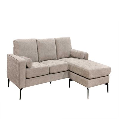 Imagen 1 del producto Sofá Seccional Home Mobili Baltimore 4 Cuerpos Cafe