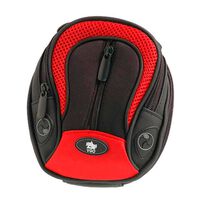 Porta CD Vinílico Vgo 12 Cds Rojo