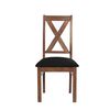Juego de Comedor Latam Home Sevilla Segovia 2 Sillas + 2 Bancas Velvet Negro