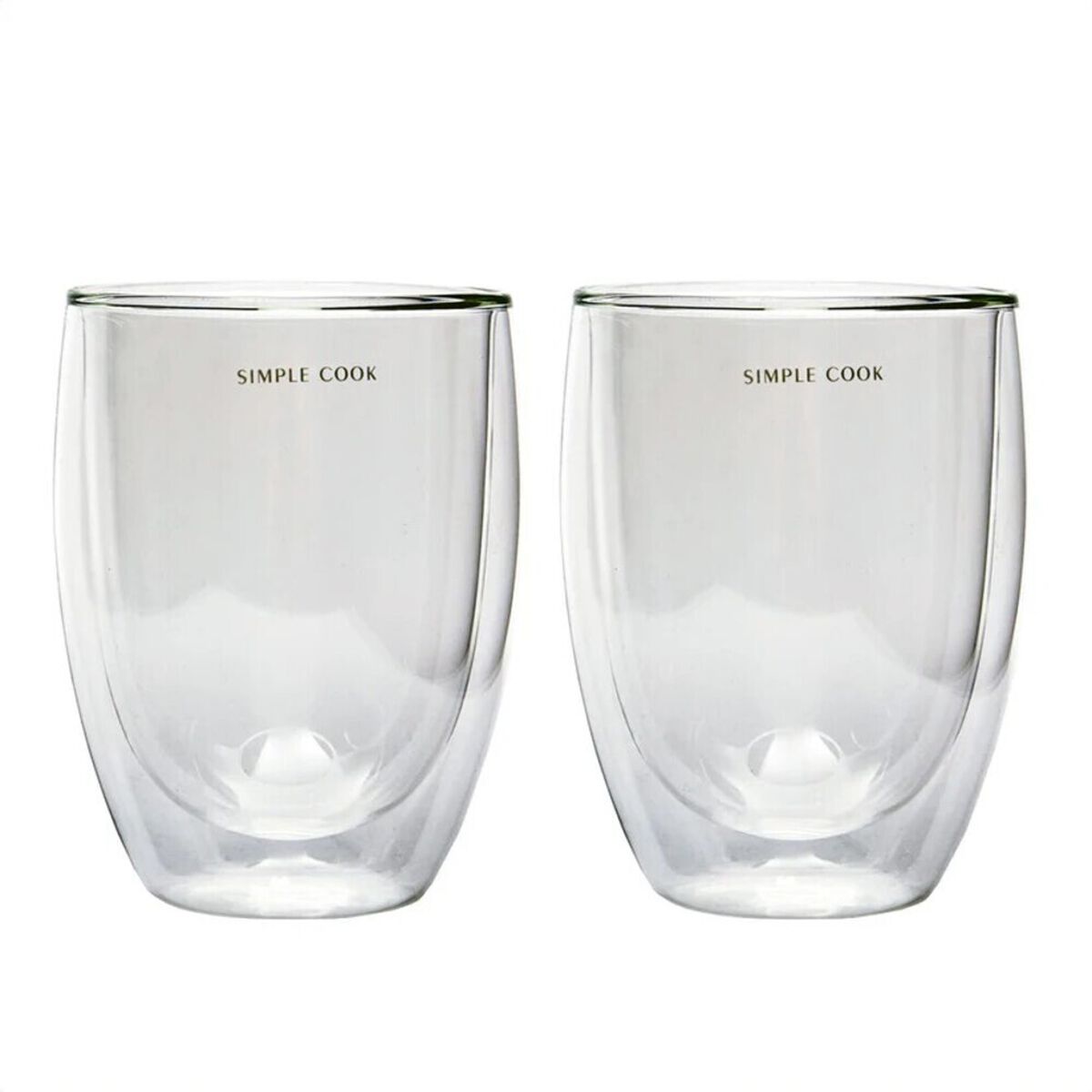 Set 2 Tazas Simple Cook Latte Blanco