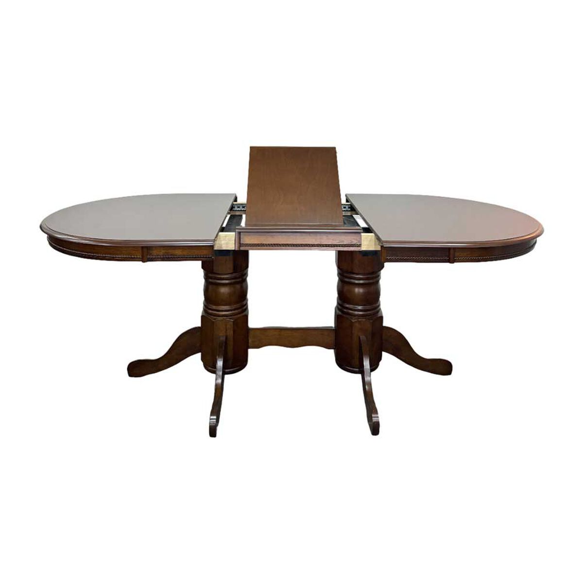 Juego de Comedor Furnitech con Extensión Montpellier 8 Sillas Caramelo