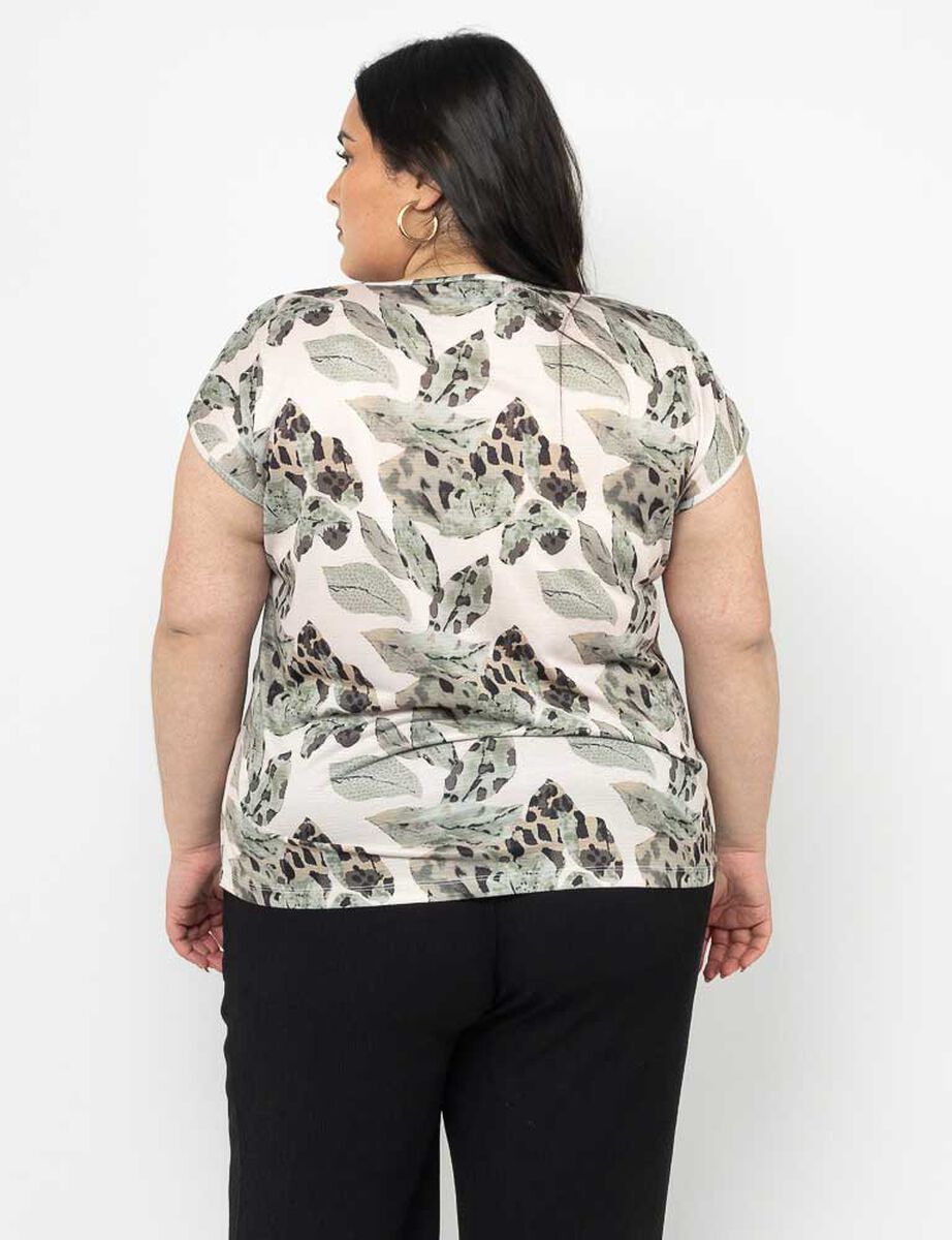 Blusa Manga Corta Mujer Extralindas