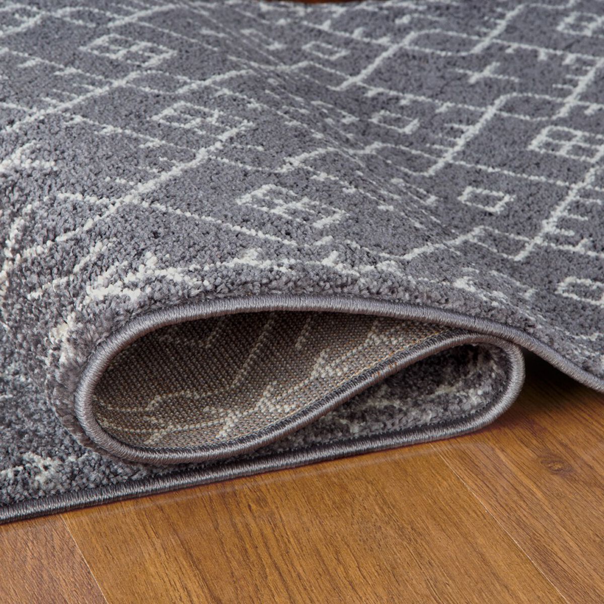 Alfombra Modalfo Florida 160 x 230 cm Gris
