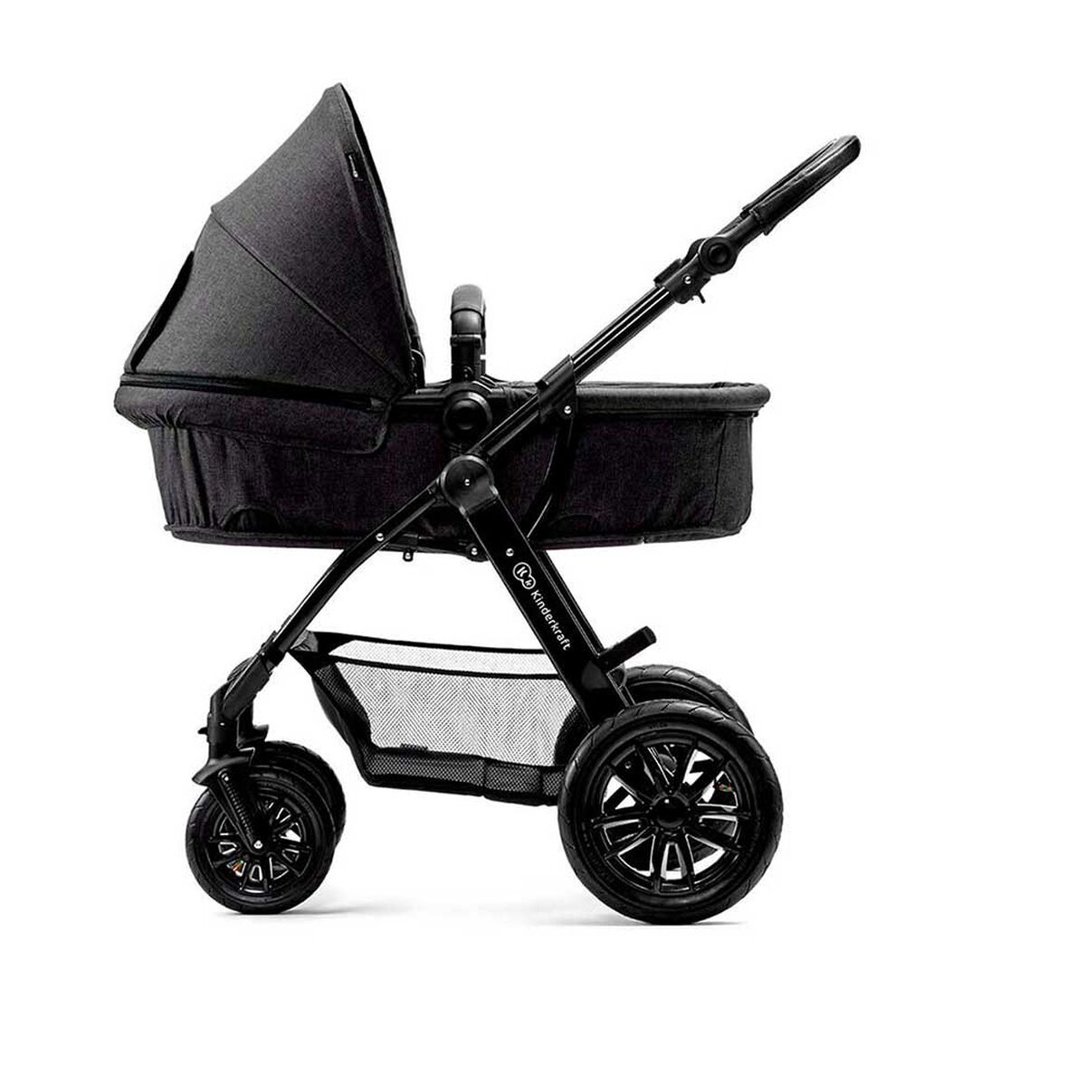 Coche de Paseo Moov 2 en 1 Negro Kinderkraft