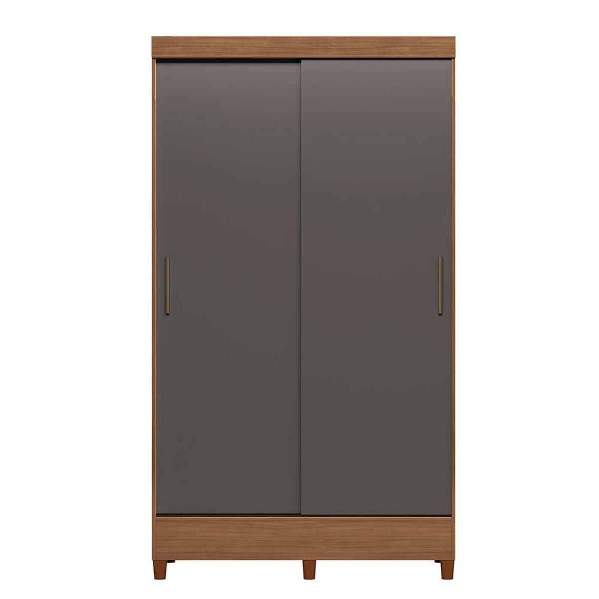 Closet Casanova Fit 2 Puertas Jequitiba Grafito