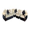 Modular Diseño A&M Home Madison Derecho 5 Cuerpos Negro Beige