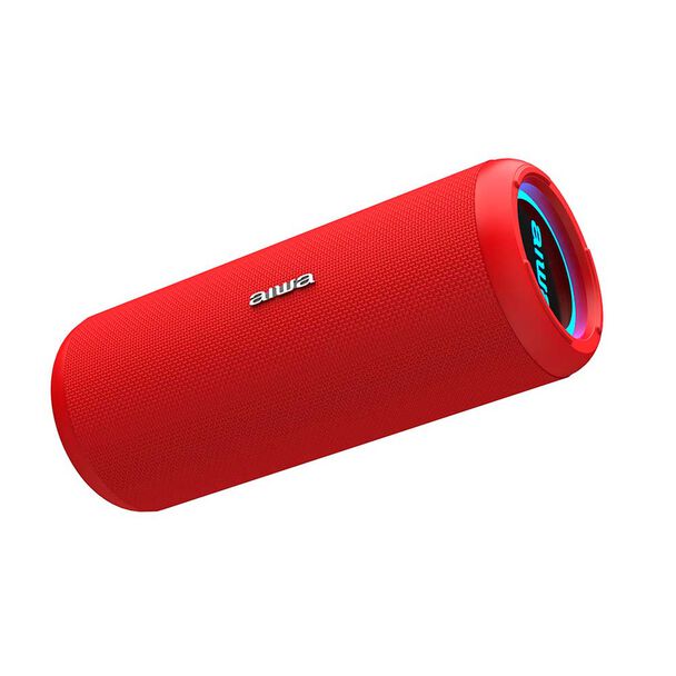 Parlante Bluetooth Aiwa TWS Aw-kf4 Impermeable Rojo
