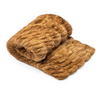 Imagen 1 del producto Manta Fur Zibel Cafe, Gris