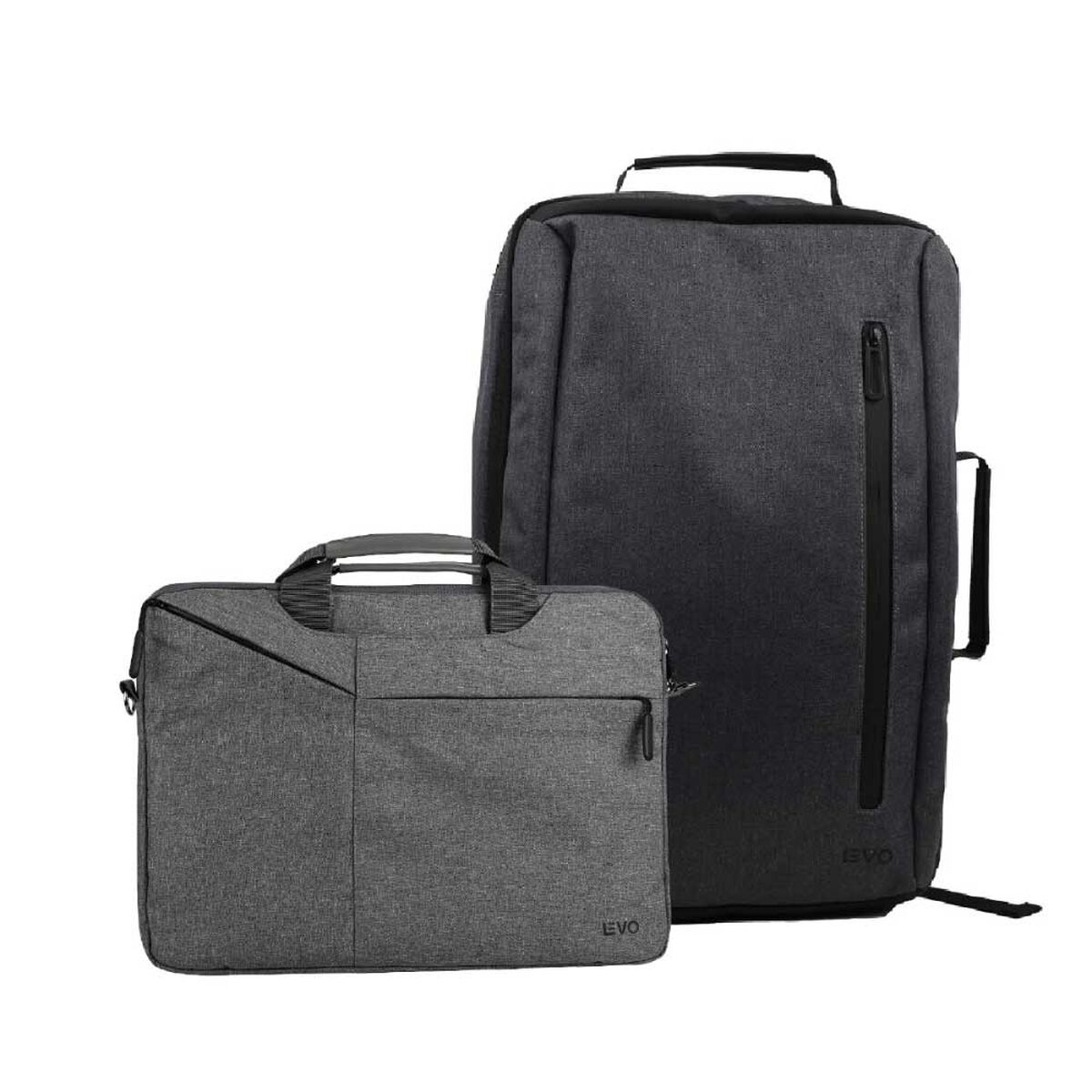 Mochila Notebook Levo Manager Gris 15,6" + Funda Gris 15,6"