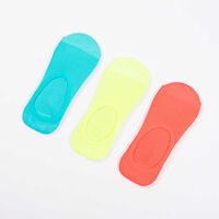 Pack 3 Calcetines Mujer Icono Gris