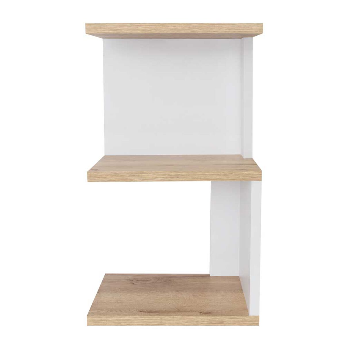 Repisa 2 Niveles TuHome Indigo Blanco Rovere
