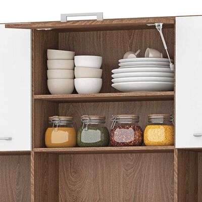 Imagen 2 del producto Mueble de Cocina Vekkahome Emi 1 Cajón 12 Puertas Café