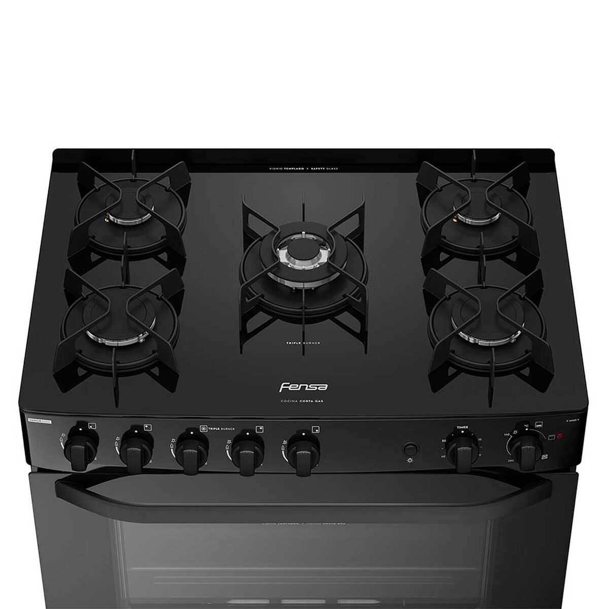Cocina a Gas Fensa F 6500 T 5 Quemadores