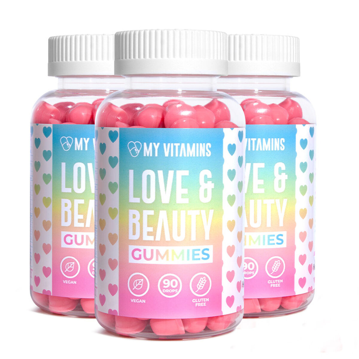 Vitaminas Love&Beauty Biotina 3  Meses Love My Vitamins