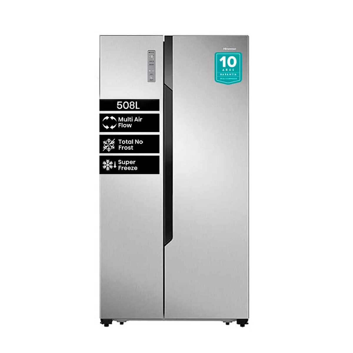 Refrigerador Side by Side Hisense RC-67WS2 509 lts.