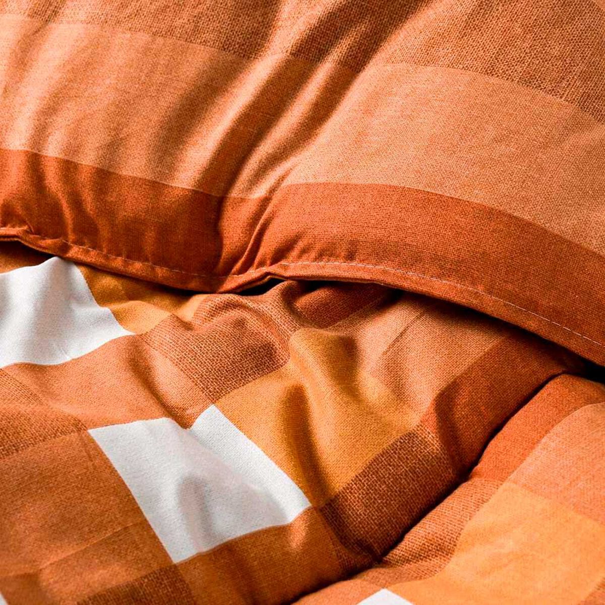 Plum&oacute;n Elements & Co King Vichy Naranjo