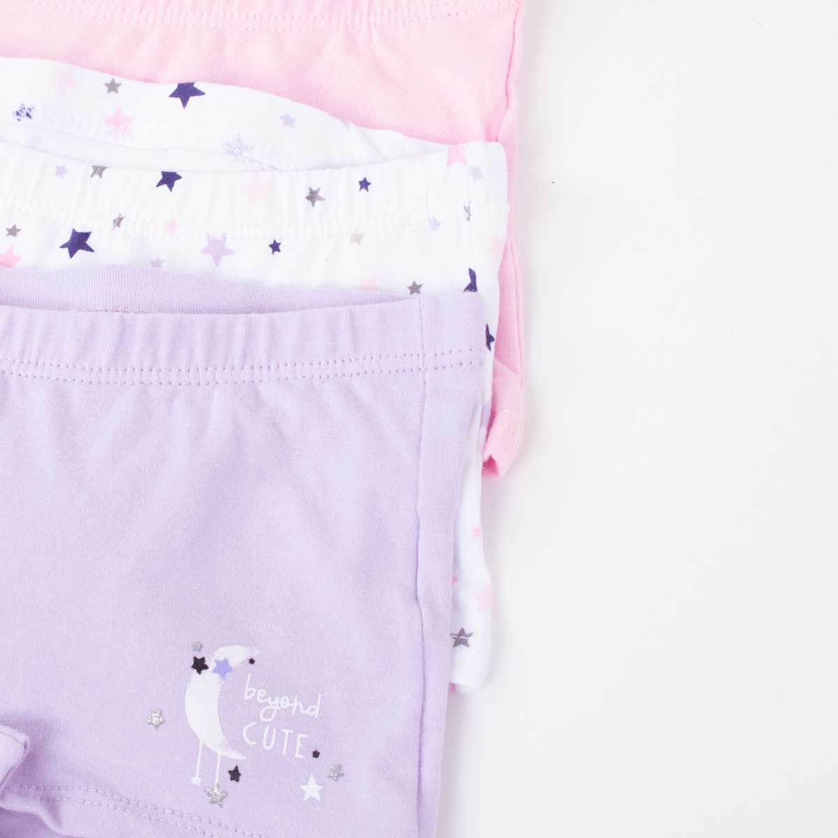 Pack 3 Calzones de Algod&oacute;n Ni&ntilde;a Chess