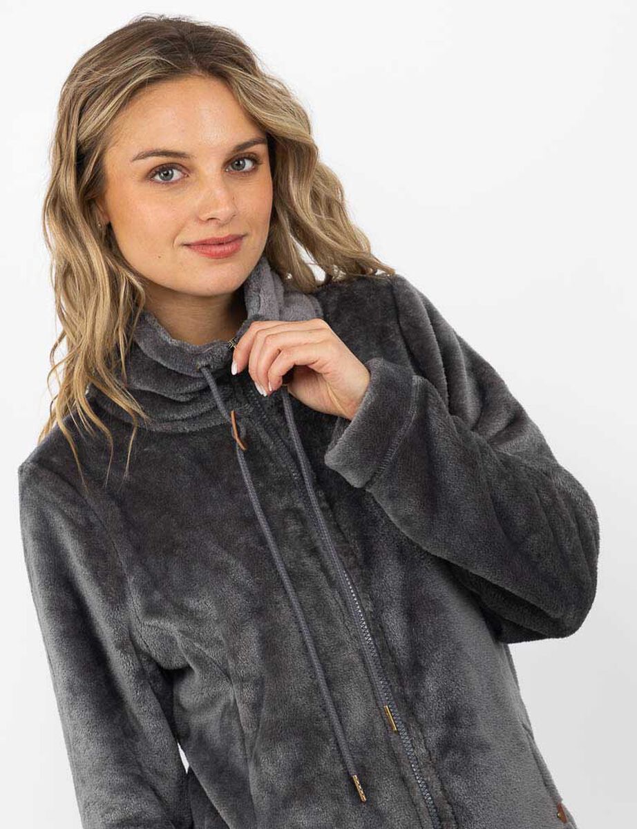 Poler&oacute;n Peludo Mujer Icono