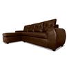 Seccional Izquierdo Elegant Houston Cheise PU 5 Cuerpos Cefe