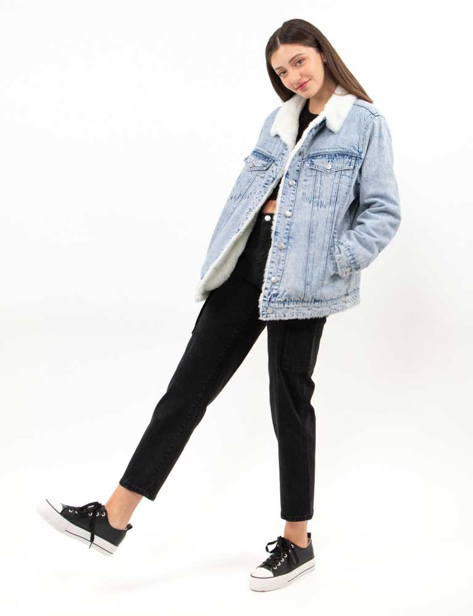 Chaqueta Oversized Mujer Icono