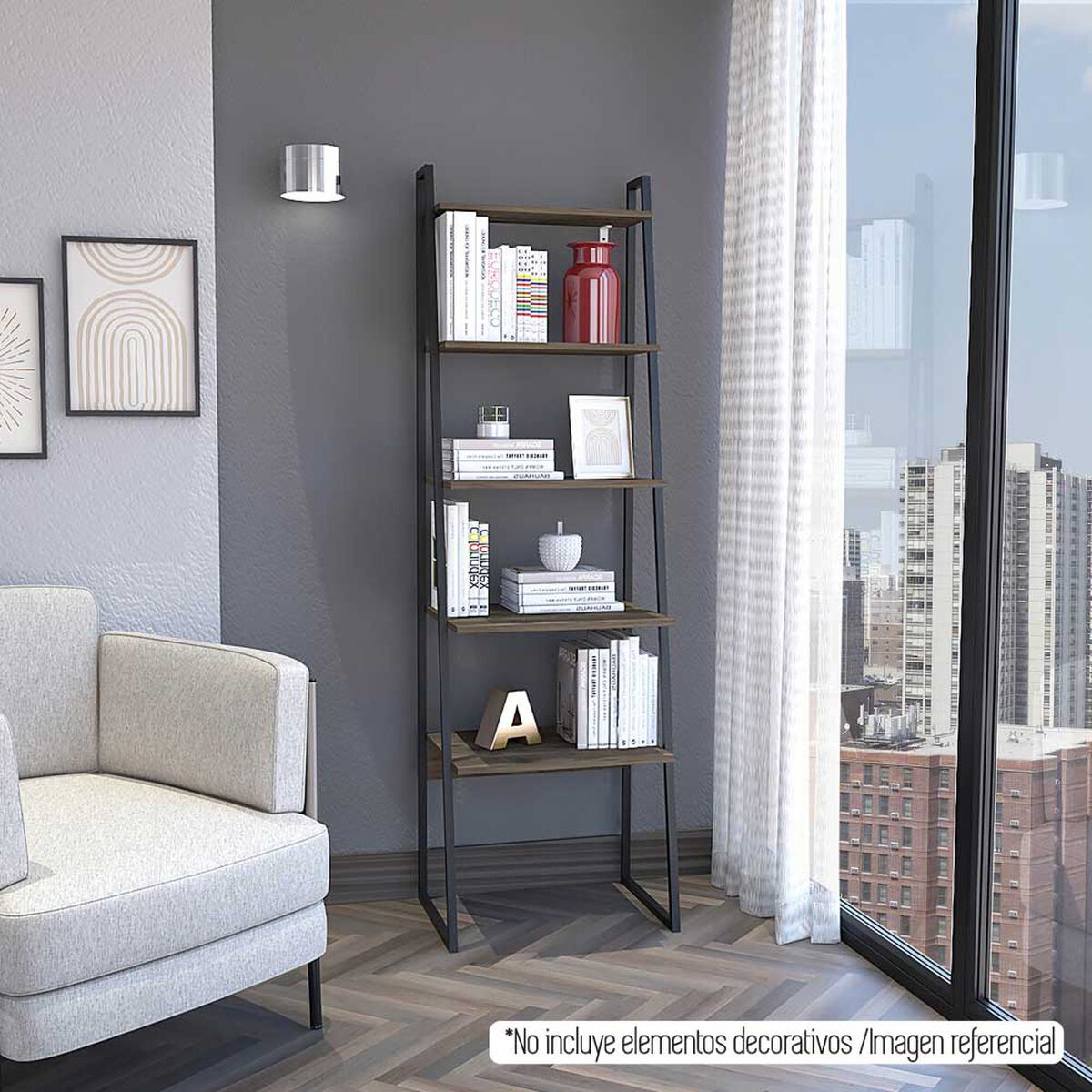 Librero Biblioteca TuHome Soho Bellota