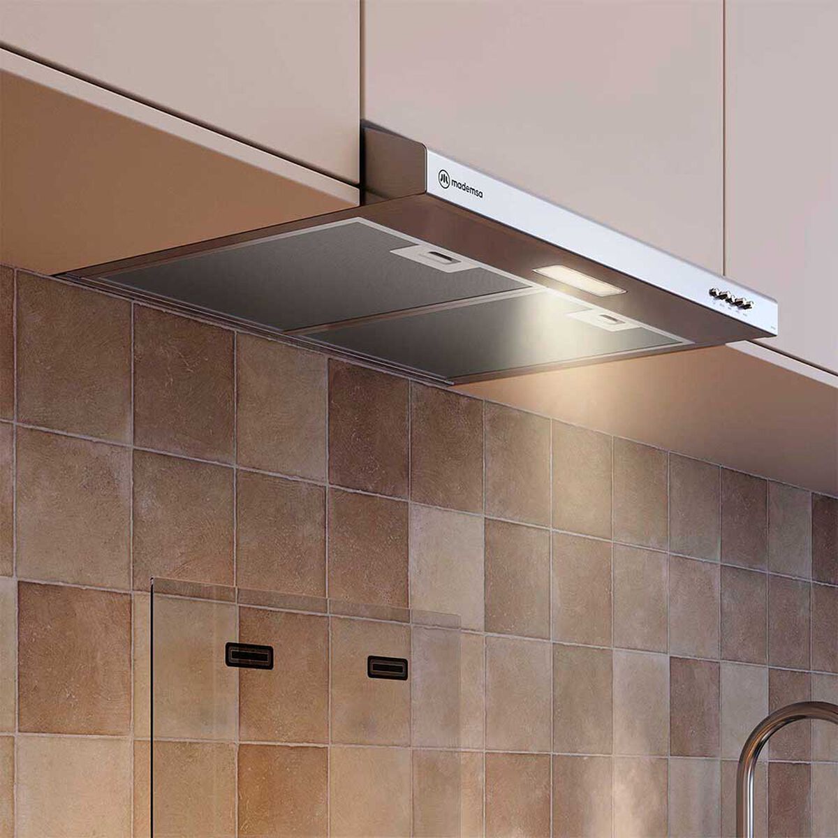 Campana Mademsa DM6SS El&eacute;ctrica Inox