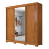 Closet Home Mobili Isabella 3 Puertas 4 Cajones Caf&eacute;