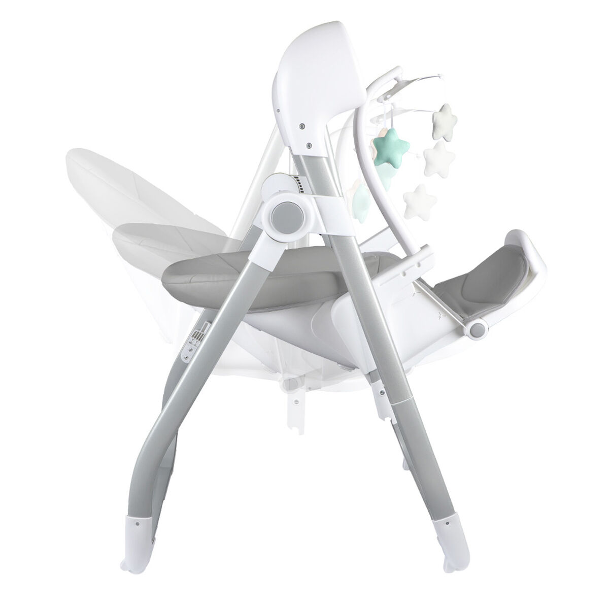 Silla de Comer Alta New Pomodoro Dark Grey