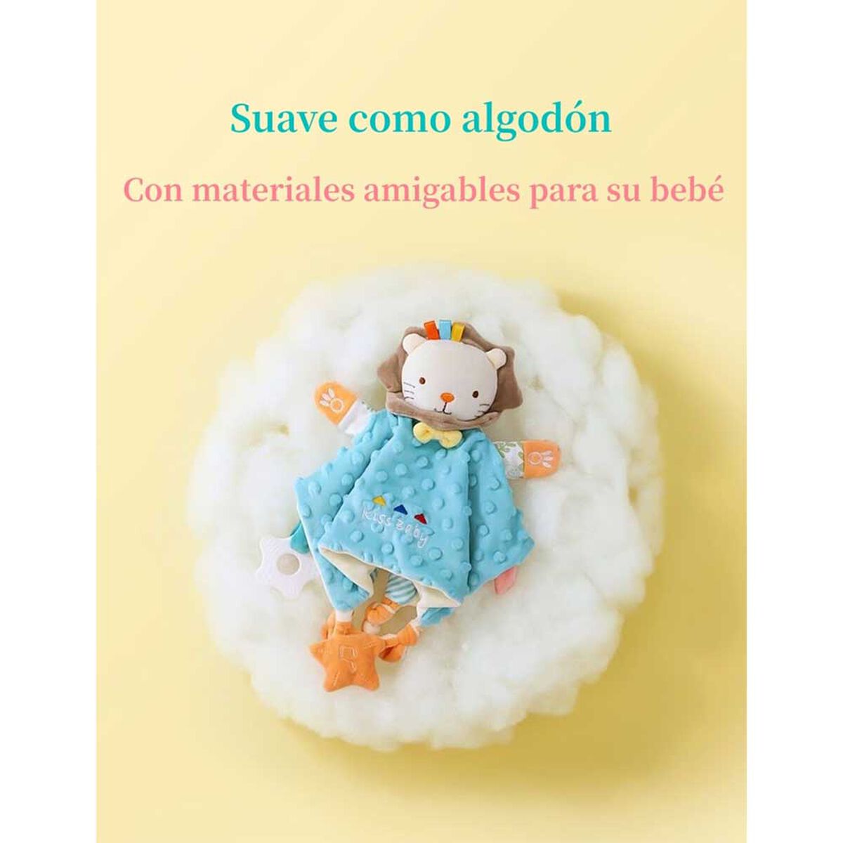 Peluche de apego Sensorial Elefante LuBabycas