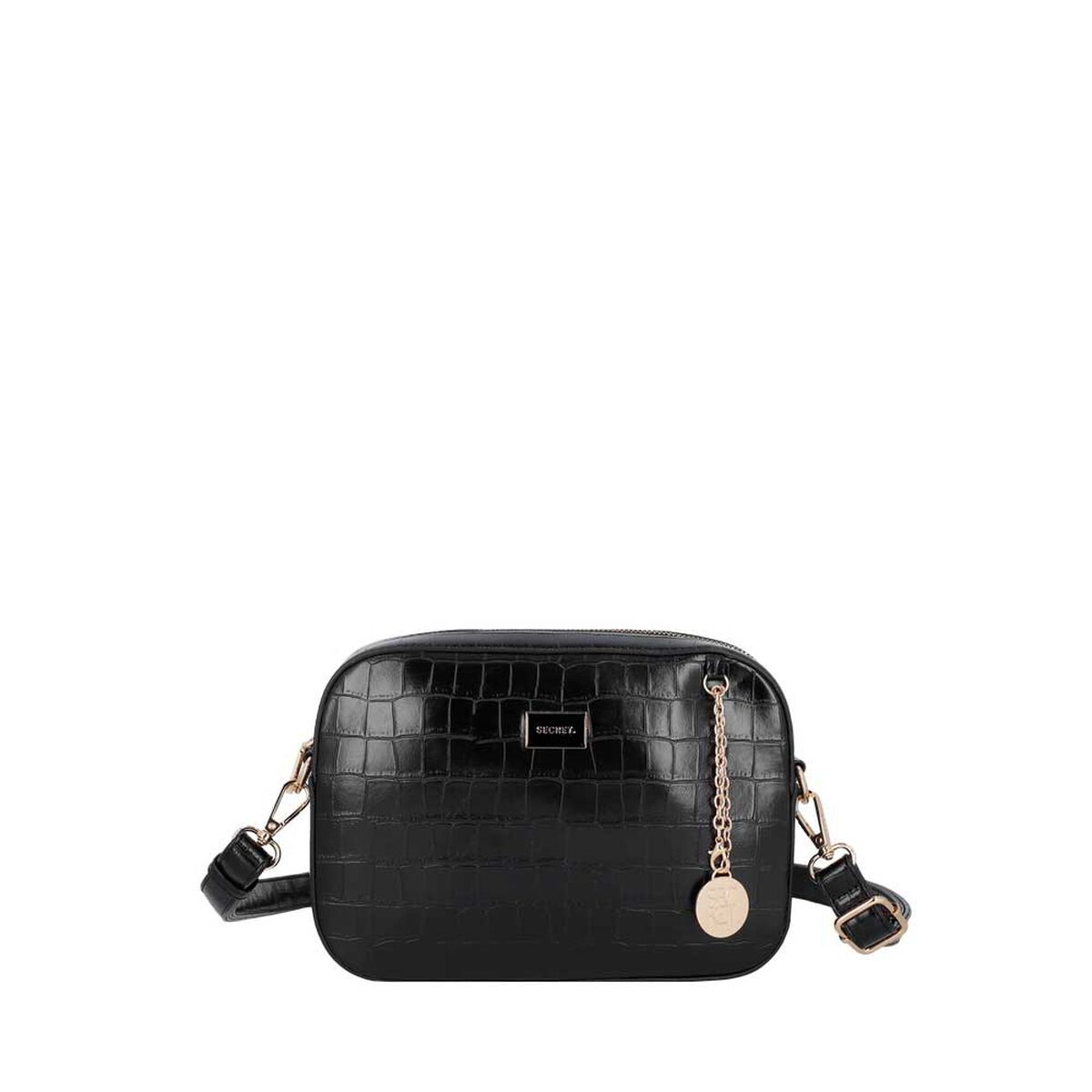 Cartera Bandolera Secret Osaka SC7 Peque&ntilde;a Negra
