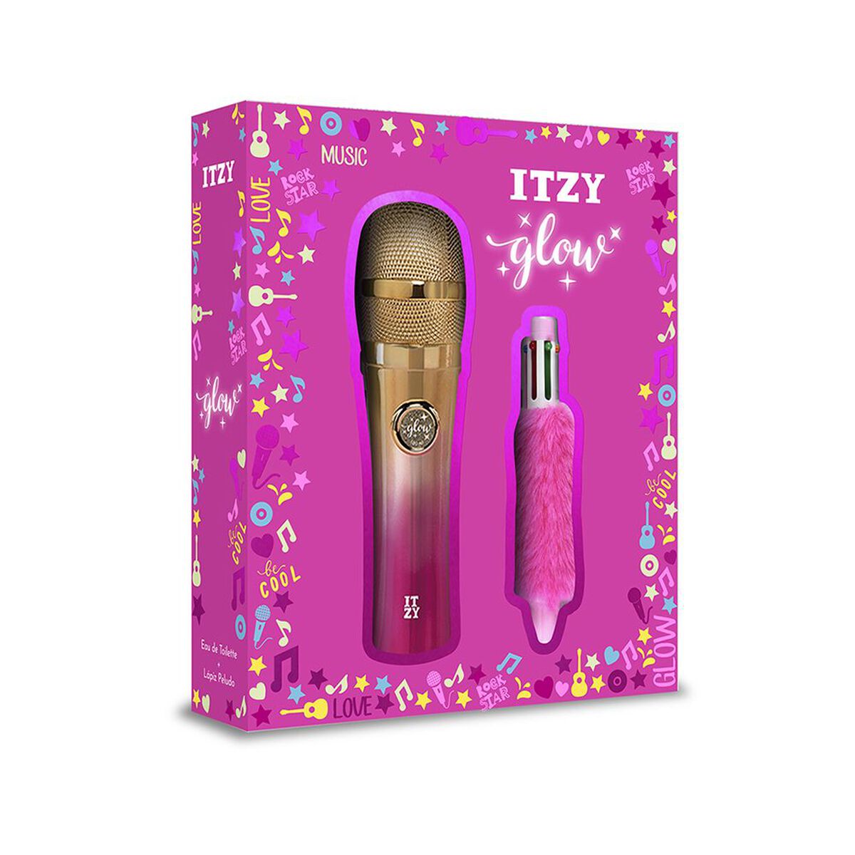 Set Perfume Itzy Mujer Glow EDT + Lápiz