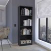 Biblioteca Recta TuHome Home E1 Wengue