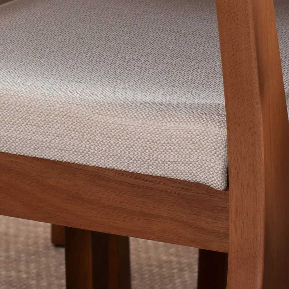 Juego de Comedor Decocasa Ella  6 Sillas Canela